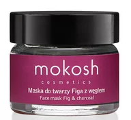 Maseczki do twarzy - Mokosh wygładzająco-oczyszczająca maska do twarzy figa z węglem 15ml - miniaturka - grafika 1