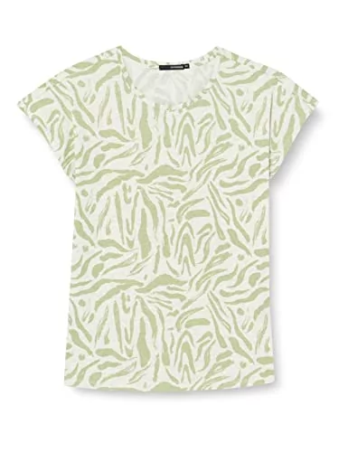 Supermom Damska koszulka Edna Short Sleeve All Over Print, Reseda - N065, 44