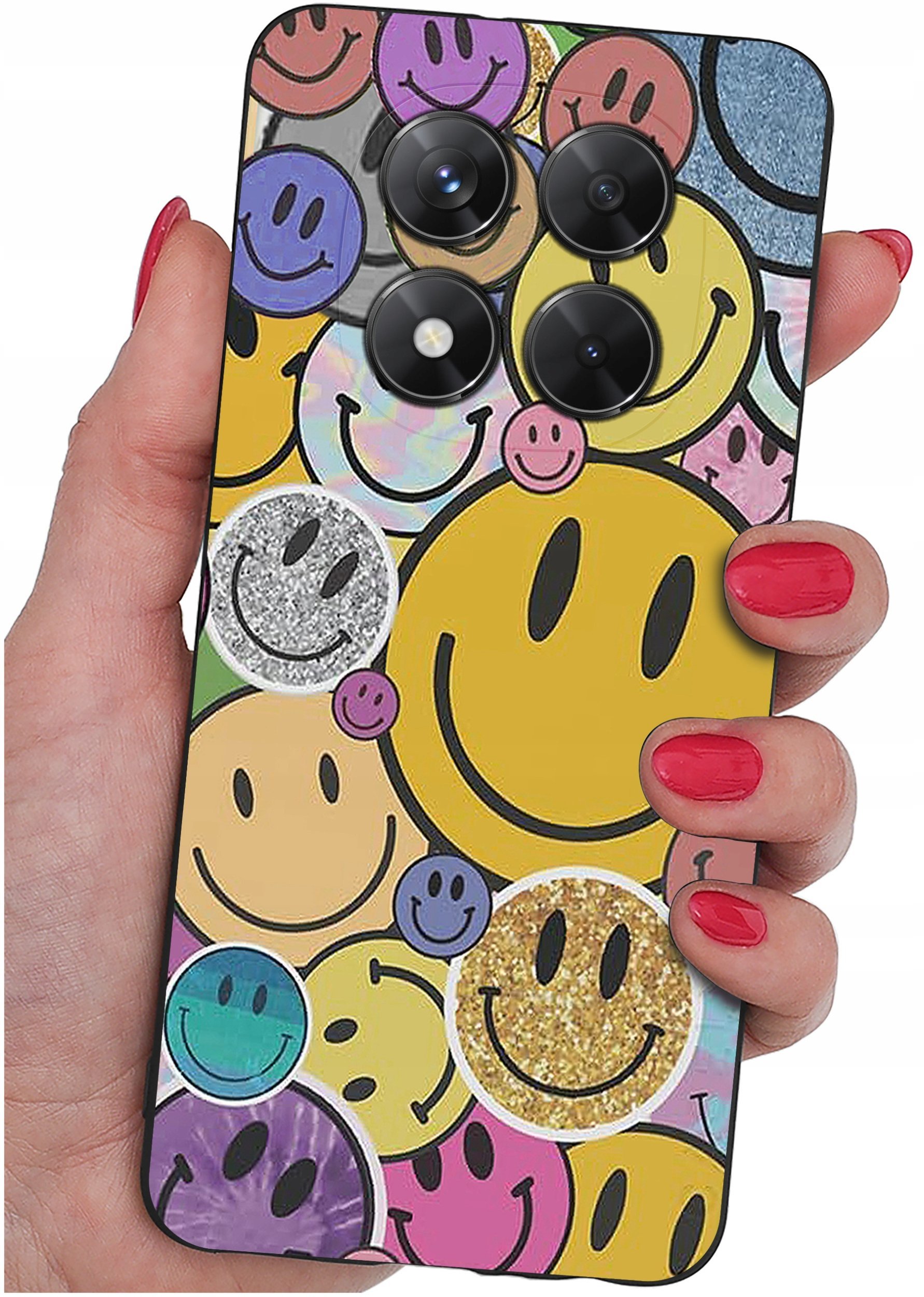 ETUI do Xiaomi Redmi Note 14 Pro 5G WZORY SILIKONOWE MATT CASE