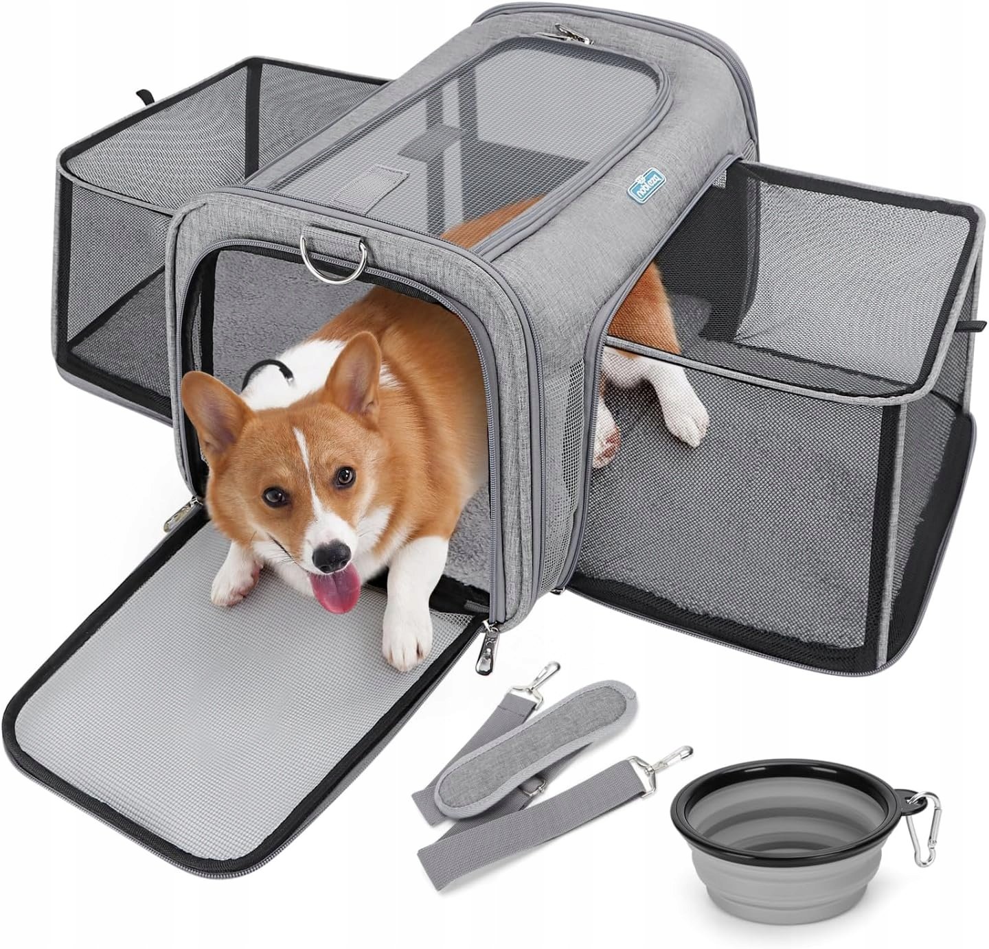 Torba Transportowa Dla Psa Kota Plecak Rozszerzany Składany