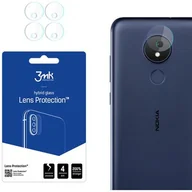 Pozostałe akcesoria do telefonów - 3MK Lens Protect Nokia C21 Plus Ochrona na obiektyw aparatu 4szt 3M003413-0 - miniaturka - grafika 1