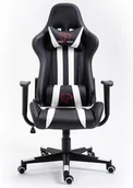 Fotele gamingowe - Furniture 4 gamers F4G FG33 Biały (F4GFG33W) - miniaturka - grafika 1
