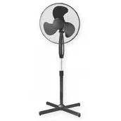 Wentylatory - DEDRA DA-1601B Czarny - miniaturka - grafika 1