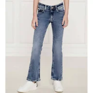 Spodnie sportowe damskie - Calvin Klein Jeans Jeansy flare fit - miniaturka - grafika 1