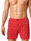 Majtki męskie - BOKSERKI KEY MXC-915 B22 (kolor czerwony, rozmiar XL) - miniaturka - grafika 1