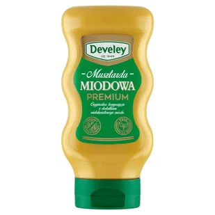 Musztarda miodowa Premium 460g Develey - Warzywa w marynacie - miniaturka - grafika 1