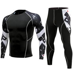 BIELIZNA TERMICZNA Męska TERMOAKTYWNA Komplet na Zimę CIEPŁA L - Pozostała odzież narciarska - miniaturka - grafika 1