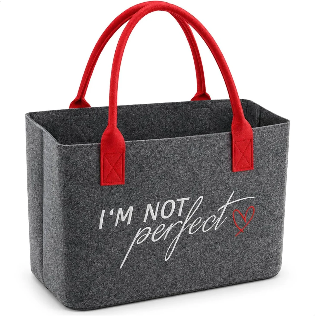 TORBA FILCOWA 39X23X26CM ZAKUPY PODRÓŻ DEKORACJA WYTRZYMAŁA DESIGN