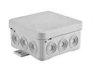 Puszki elektryczne i akcesoria - Simet Puszka Natynkowa Szara IP54 N5 Fastbox - miniaturka - grafika 1
