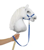 Maskotki i pluszaki - Uwiąz Dla Hobby Horse Z Taśmy – Niebieski - miniaturka - grafika 1