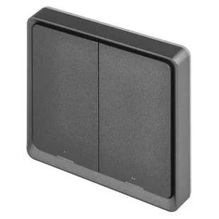 Przełącznik zasilania EMOS GoSmart IP-2002ZB, ZigBee 3.0, 2-tlačítkový (H5015) Szary - Systemy inteligentnych domów - miniaturka - grafika 1