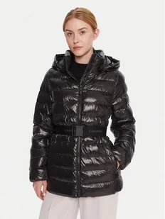 Calvin Klein Kurtka zimowa LV044D542G Czarny Regular Fit - Kurtki damskie - miniaturka - grafika 1