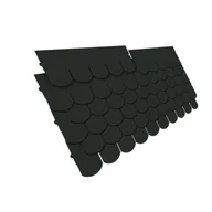 Preparaty bitumiczne - Gont bitumiczny ETA karpiówka 80 cm 3 m2 grafitowy Nexler - miniaturka - grafika 1