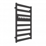 Grzejniki łazienkowe - TERMA WGVOV091050-KIHESX VIVO 910/500 Heban SX - miniaturka - grafika 1