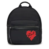 Plecaki - Plecak KARL LAGERFELD A1W30425 Czarny - miniaturka - grafika 1