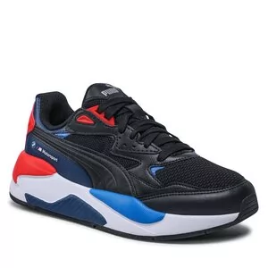 Buty dla chłopców - Sneakersy Puma - Bmw Mms X-Ray Speed 307174 03 P Black/Strongblue/Fiery Red - grafika 1