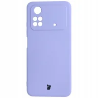 Etui i futerały do telefonów - Bizon Etui Case Silicone Xiaomi Poco M4 Pro 4G jasnofioletowe BCSPOCOM4P4GLPU - miniaturka - grafika 1