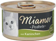 Mokra karma dla kotów - Zestaw Miamor Pastete, 24 x 85 g - Królik - miniaturka - grafika 1