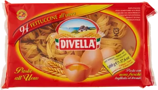 Divella Fettuccine 94 - makaron wstążki (500 g) - Makaron - miniaturka - grafika 1