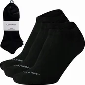 Skarpetki męskie - Calvin Klein Skarpetki Skarpety stopki męskie 701233831 CZARNY 40-46 3 pary - miniaturka - grafika 1