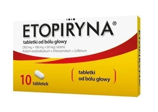 Polpharma Etopiryna 30 szt. - Przeziębienie i grypa - miniaturka - grafika 1