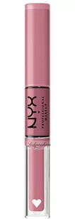 NYX Professional Makeup - SHINE LOUD HIGH PIGMENT LIP SHINE - Płynna, dwustronna pomadka do ust - 6.8 ml - FIERCE FLIRT - Szminki - miniaturka - grafika 1
