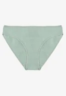 Majtki damskie - Jasnozielone Bawełniane Majtki Figi Silantta - miniaturka - grafika 1