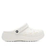 Klapki i japonki damskie - Klapki Crocs C-BAYA PLATFORM CLOG 208186-100 Biały - miniaturka - grafika 1