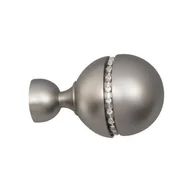 Karnisze - Zakończenie satyna nikiel diamond CORSO 19 mm Bojanek - miniaturka - grafika 1