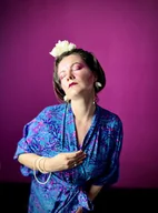 Sukienki - KIMONO turkus / szlafrok / kopertowa sukienka, autorski wzór 100% wiskoza - miniaturka - grafika 1