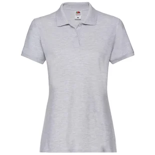 Damska Koszulka Polo Premium Heather - Koszulki sportowe damskie - miniaturka - grafika 1