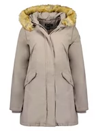 Kurtki damskie - Canadian Peak Parka "Dinastipeak" w kolorze beżowym - miniaturka - grafika 1