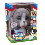 Maskotki i pluszaki - Dante Maskotka Emotion Pets Piesek Szary 5_798643 - miniaturka - grafika 1