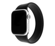 Akcesoria do zegarków - FIXED Elastic Silicone Strap do Apple Watch size XS black - darmowy odbiór w 22 miastach i bezpłatny zwrot Paczkomatem aż do 15 dni - miniaturka - grafika 1