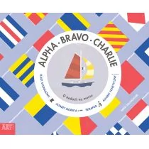 Sara Gillingham Alpha Bravo Charlie O kodach na morzu - Książki edukacyjne - miniaturka - grafika 1