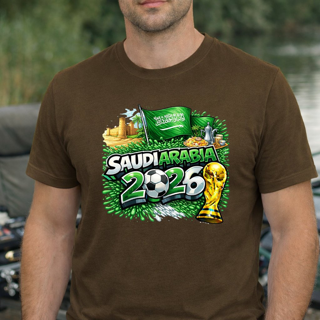 Koszulka WORLD CUP 2026 kolor brązowy rozmiar 4XL