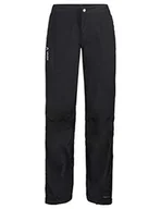 Spodnie damskie - Vaude damskie damskie spodnie przeciwdeszczowe Iii spodnie Czarny 34 Long 415230106340 - miniaturka - grafika 1