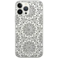 Etui i futerały do telefonów - Etui do Apple IPHONE 14 PRO MAX Mandale 009 Babaco Nadruk częściowy Czarny - miniaturka - grafika 1