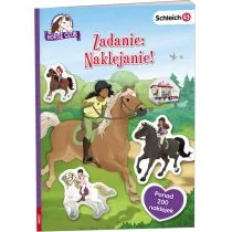 Horse Club Zadanie Naklejanie - Książki edukacyjne - miniaturka - grafika 1