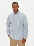 Koszule męskie - Sisley Koszula 5B8SSQ03T Niebieski Regular Fit - miniaturka - grafika 1