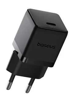 Ładowarka sieciowa Baseus Palm 30W USB-C - czarna - Ładowarki do telefonów - miniaturka - grafika 1