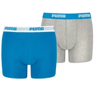 Majtki męskie - Bokserki dla dzieci Puma Basic Boxer 2P - miniaturka - grafika 1
