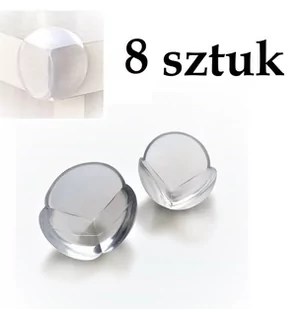 Silikonowa Nakładka Osłona Mebli Zabezpieczenie Narożników 8 Szt - Zabezpieczenia dla dzieci - miniaturka - grafika 1