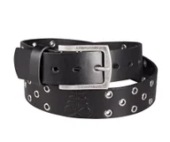 Paski - pasek LEVIATHAN BLACK + OKUCIA , skórzany-XL - miniaturka - grafika 1