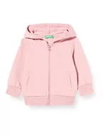 Swetry damskie - United Colors of Benetton Sweter dziewczęcy kardigan, Rosa 223, 9 Lata - miniaturka - grafika 1