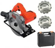 Piły ręczne - Black&Decker CS1250LK-QS w walizce CS1250LK-QS - miniaturka - grafika 1