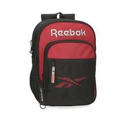 Plecaki szkolne i tornistry - Reebok Portland Plecak szkolny Podwójna komora Czarny 30x40x12 cms Poliester 14,4L, czarny, Talla única, Podwójny plecak szkolny - miniaturka - grafika 1