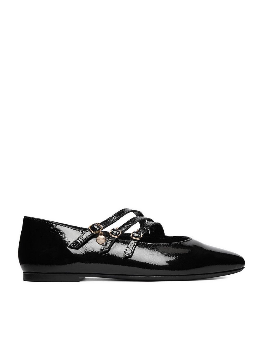 Mexx Baleriny Damskie Czarny MEXX-CEO-MX/038C-RST Czarny