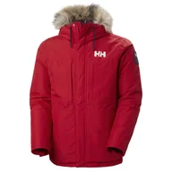 Kurtki męskie - Męska Kurtka ocieplana HELLY HANSEN COASTAL 3.0 PARKA 53995_162 – Czerwony - miniaturka - grafika 1