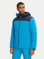 Kurtki narciarskie - Rossignol Kurtka narciarska RLMMJ05 Niebieski Regular Fit - miniaturka - grafika 1